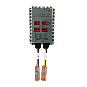 400W MPPT solare Smart regolatore 12V/24V Auto regolabile tensione LED Display CE certificata personalizzato OEM/ODM regolatore di carica - Product Image 2