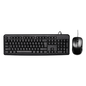 USB Wired Office <strong>Keyboard</strong> and <strong>Mouse</strong> Combo With 104 UV Coated Keys Full Sized <strong>Keyboard</strong> High Precision <strong>Mouse</strong> for Laptop <strong>Computer</strong> - Product Image 6