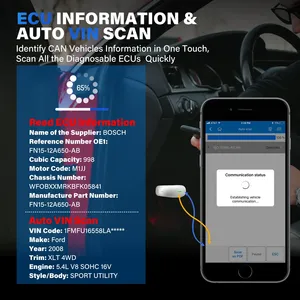 <strong>Autel</strong> MaxiAP AP200 Bluetooth OBD2 <strong>Code</strong> <strong>Reader</strong> with Full System Diagnoses AutoVIN TPMS IMMO Service for DIYers Simplified Edition - Product Image 3