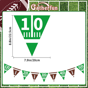 Tela de poliéster de alta calidad, decoración de Festival de celebración personalizada, banderines de bandera, banderines triangulares, banderines a todo Color - Product Image 3