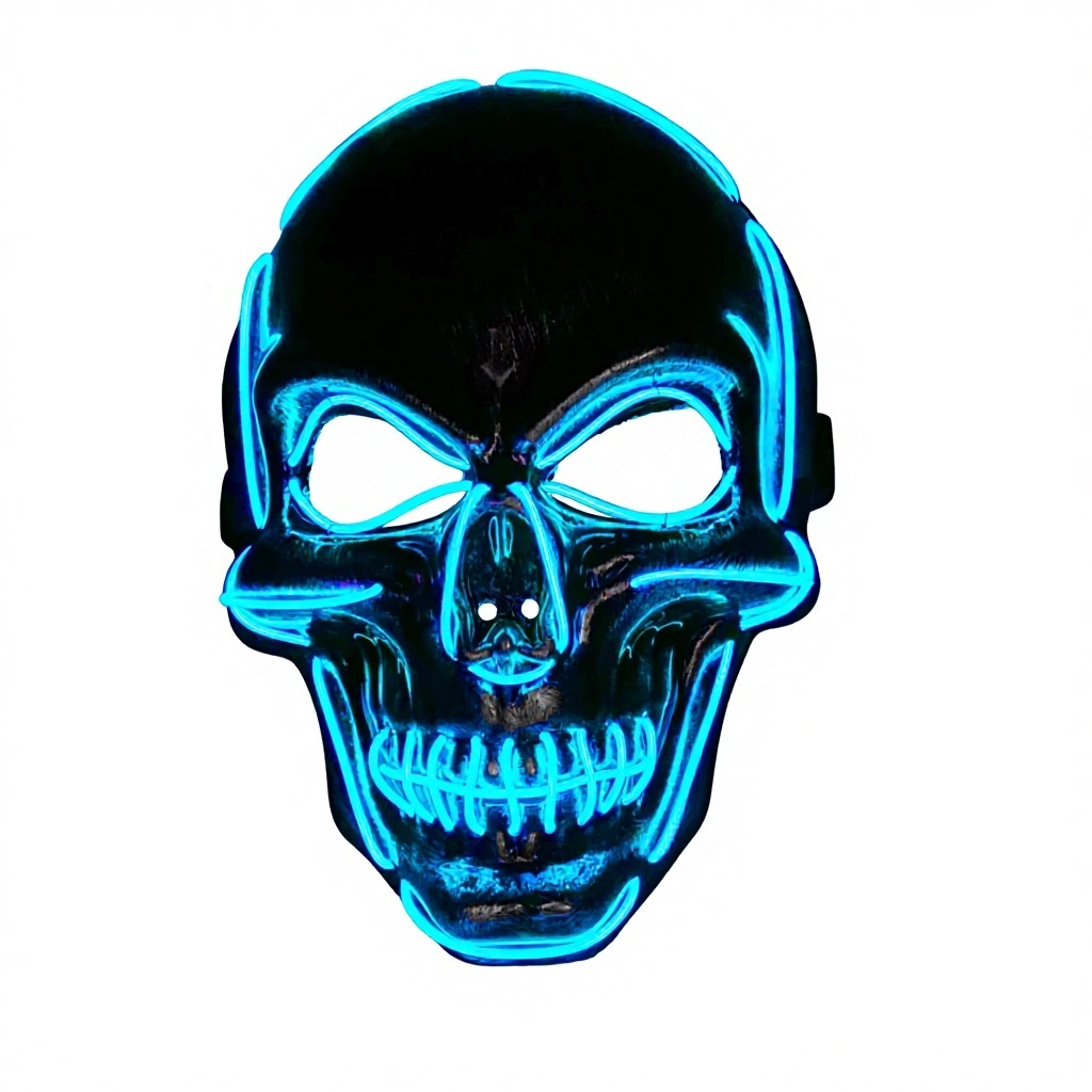Teschio blu ghiaccio