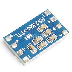 Mini RS232 a TTL convertitore adattatore scheda modulo MAX3232 3-5 V parti elettroniche porta seriale di sviluppo - Product Image 5