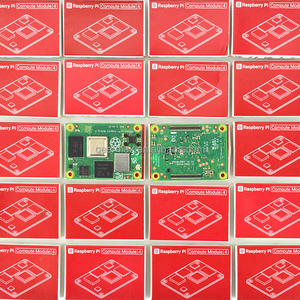 Raspberry Pi CM4 2GB 32GB CM4102032 BCM2711 Quad-core A72 64-bit SoC 1.5GHz Mini PC con modulo di calcolo WIFI 4 2G RAM 32G eMMC - Product Image 6