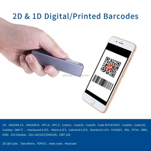 Wireless 2.4G USB BT 2d <strong>Qr</strong> <strong>Code</strong> <strong>Reader</strong> Handheld Barcode Scanner with <strong>Screen</strong> Showing Time Best Price Symcode - Product Image 6