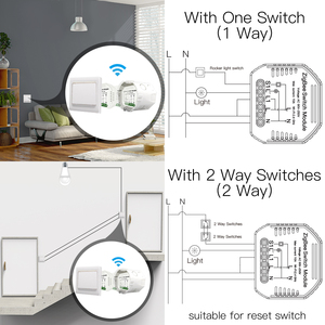 Tuya <strong>ZigBee</strong> 3.0 Smart Light Switch Module Tuya ZigBee3.0 Hub Required Smart Life/Tuya App Wireless Remote <strong>Control</strong> - Product Image 6