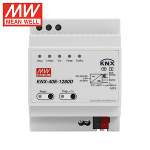 Ortalama kuyu KNX-40E-1280D anahtarlama güç kaynağı 1280mA KNX güç kaynağı teşhis fonksiyonu ile - Product Image 1