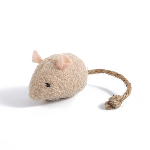 Catnip ile komik yumuşak peluş fare yavru Pet oyuncak kedi interaktif oyuncak - Product Image 4