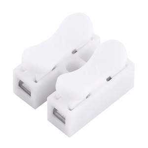 100Pcs 10A 250伏塑料2针接线盒推快速电线电缆连接器电线端接连接器 - Product Image 2
