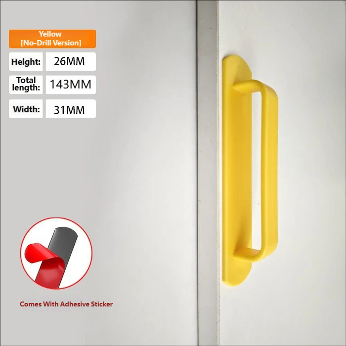 1565#143 mm Jaune (avec adhésif)
