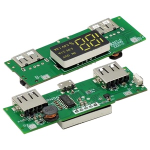 5V 2.4A 3 USB Fast Charging Module 18650 Lithium Li-Ion Battery <strong>Power</strong> Bank Charger with <strong>LED</strong> Display Product Category <strong>ICs</strong> - Product Image 3