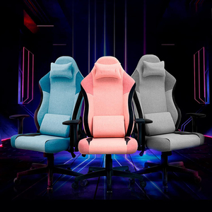 Customized Logo High Back Sillas Gamer <strong>Computer</strong> 360 Swivel Height Adjustable Gamer Racing <strong>Computer</strong> Gaming Chair Fabric - Product Image 4