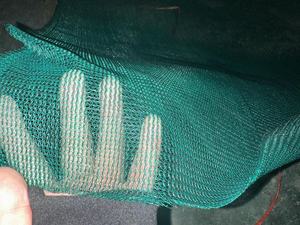 モノベージュカラーHDPEセーフティネット/シェードネット/フェンスネット/足場デブリネット建設・建築用