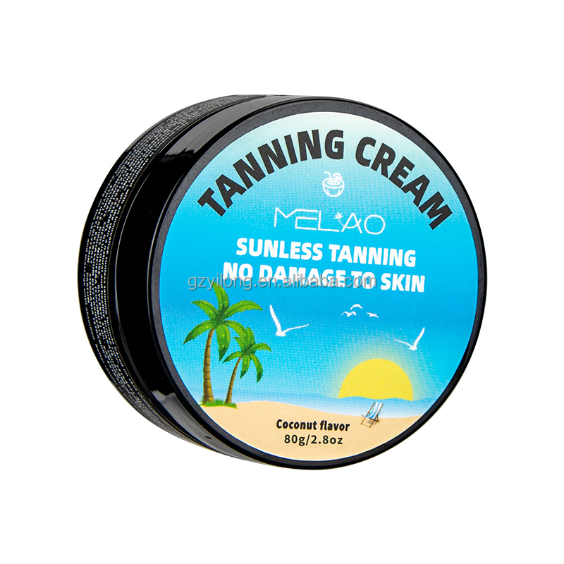 Crème de bronzage (saveur noix de coco)