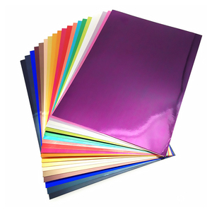 工艺镜面纸板A4尺寸压花金属纸板 - Product Image 1