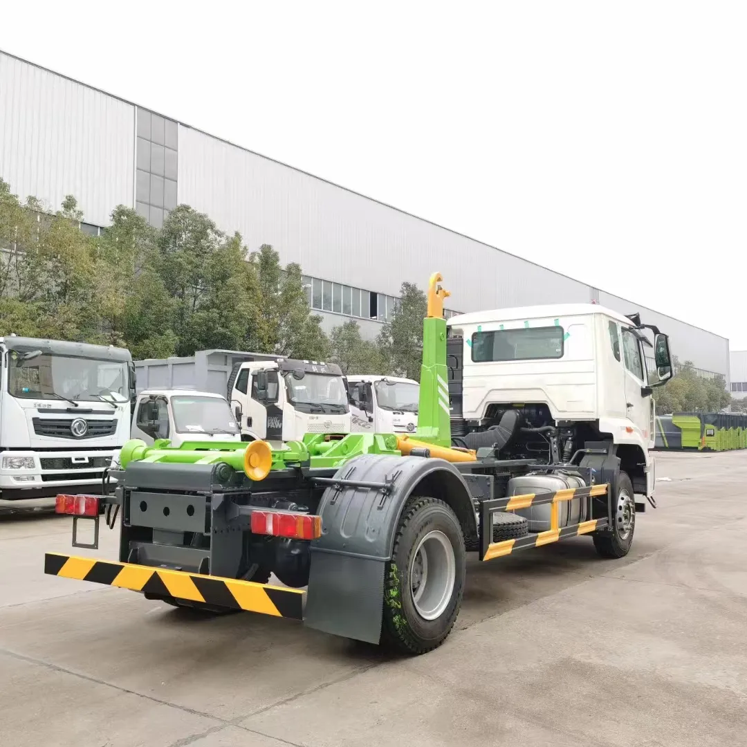 Camion de recyclage des déchets HOWO 20m3 20cbm 16t 17t 18tonnes camion d'enlèvement des ordures à crochet