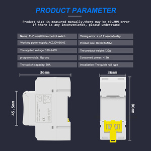 Niedriger Preis Digital 15A 12V 24V 110V 220V LCD Wöchentlich programmier barer digitaler Timer-Schalter - Product Image 3