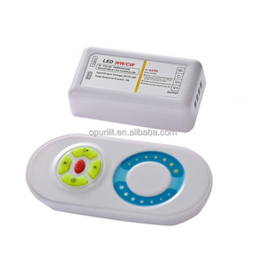 Hohe Qualität DC12-24V 18A RF Wireless 5 Tasten Touch Rgb Bunte Controller 433MHz Fernbedienung RF LED-Controller für LED-Streifen - Product Image 5