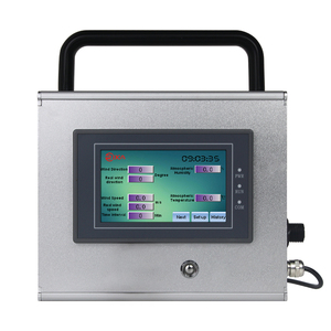 RIKA RK600-08 Wireless Home Tragbare Mini-LCD-Wetters tation Datenlogger Registrador Re Datos mit Uhr & 32 Parameter - Product Image 1