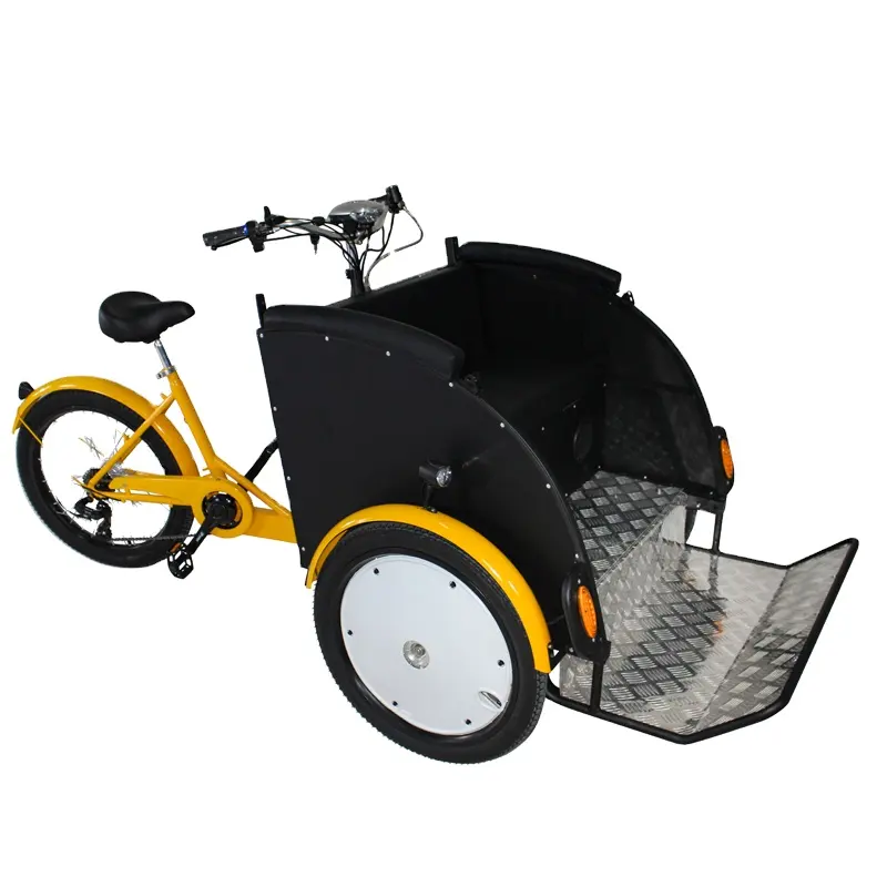 Tricycle électrique à 3 roues pour adultes, dicab, tricycle inversée, pour personnes âgées