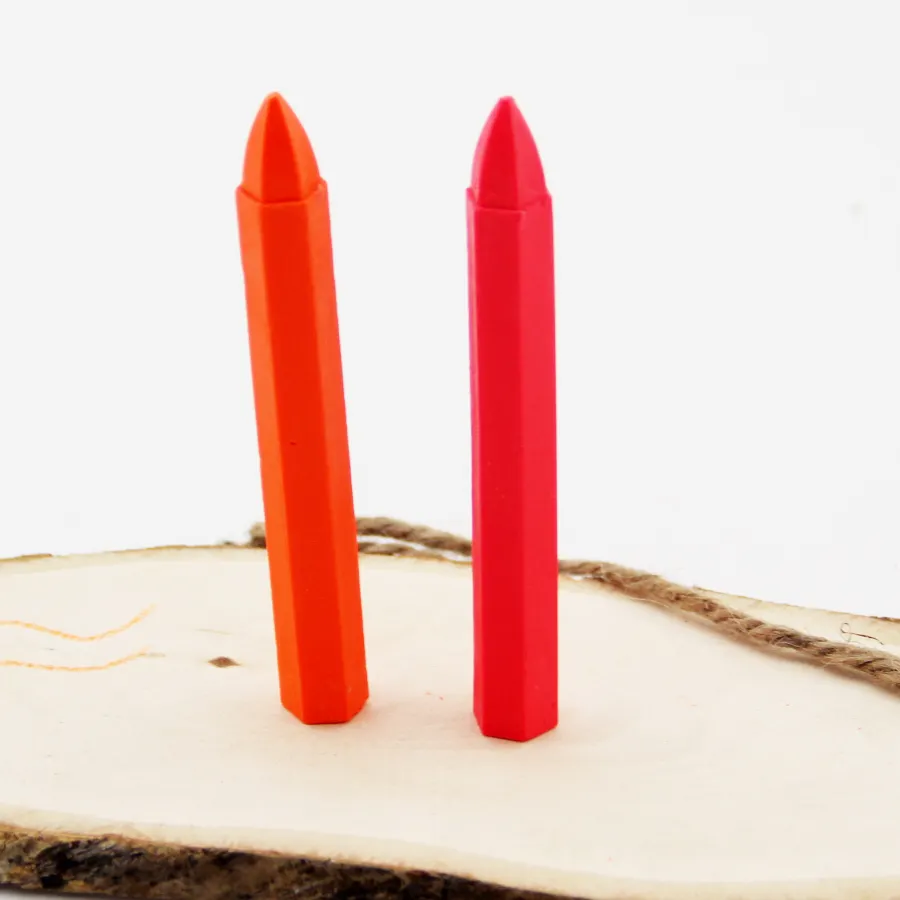 उच्च गुणवत्ता वाली लकड़ी मोम पेंसिल औद्योगिक क्रेयॉन पेंट क्रेयॉन