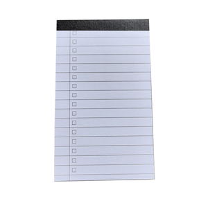 Tear Away Note Pad Perforated Paper Wide Ruled 80GSM Premium Thick Paper Legal Pads <strong>Writing</strong> Tablets <strong>Notepads</strong> Custom for Office - Product Image 2