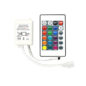 24 chiave MINI IR telecomando RGB LED controller per RGB LED striscia di luce 5050