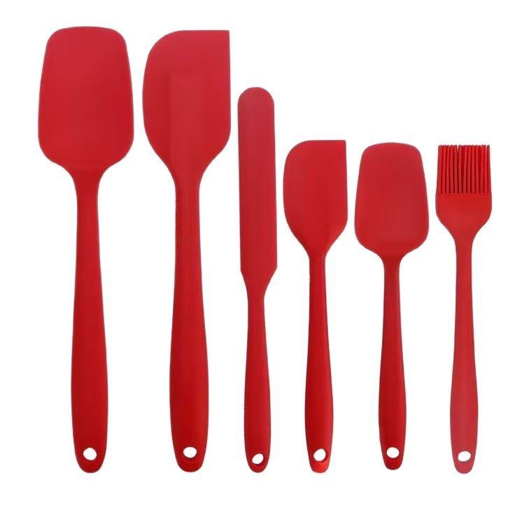 Red 6-piece set in opp bag