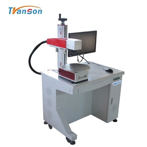 Transon Raycus 20W Metal el aletleri el sanatları kalem lazer markalama makinesi için kalem yuvarlak döner çalışma tezgahı - Product Image 1