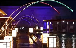 Dia 5 M Color Changing Jumping Water Jets Design Water Fountain for the Hotel or Restaurant Lobby - Product Image 4
