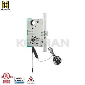 Keyman tiêu chuẩn Mỹ DC12V đến 24V điện Lỗ mộng khóa an ninh cao lửa đánh giá không an toàn điện solenoid Lỗ mộng khóa - Product Image 2