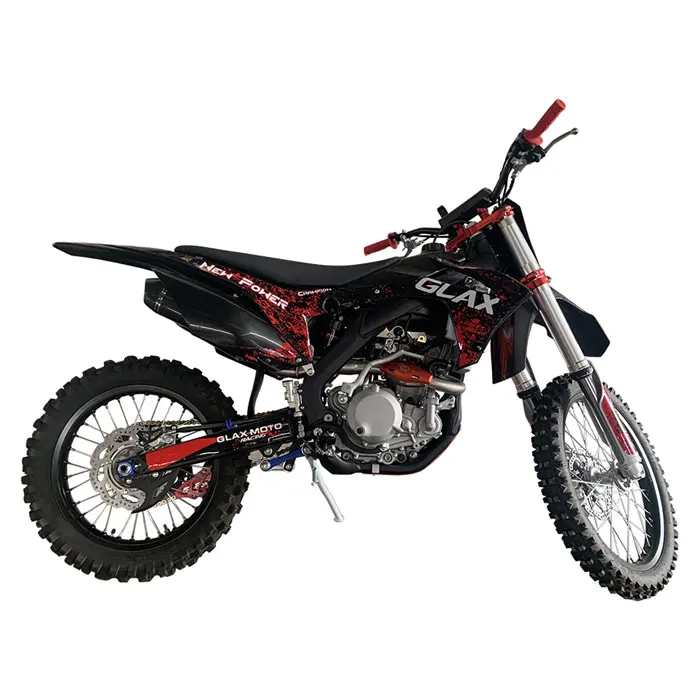 Bingkai aluminium Air cooled NC 250cc 4 tak ZS177mm mesin off road sepeda motor Trail motocross