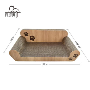 Venda quente Novo Design gato <span class=keywords><strong>scratcher</strong></span> sofá Cat <span class=keywords><strong>Scratcher</strong></span> Papelão Cat House - Product Image 3