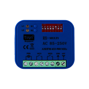 Smart 2CH WiFi universale ricevitore 433-900MHz telecomando relè Tuya Smart Life Garage porta ricevitore - Product Image 2