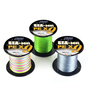 FJORD ในสต็อกหรือปรับแต่ง500M หลายสี8 Strand 100% PE Polyethylene สายถัก Braided ที่แข็งแกร่งแรงดึง - Product Image 6