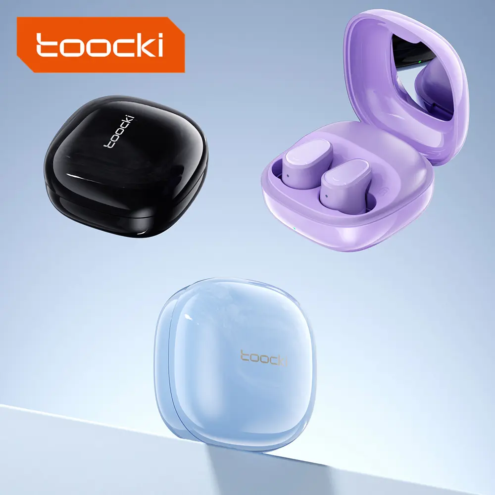 Toocki Gloednieuwe Tws Bluetooth 5.3 Oortelefoon In-Ear Multi-Color True Draadloze Oordopjes Voor Mobiele Telefoons