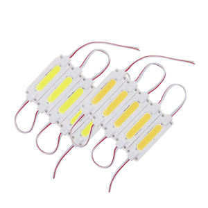 LED modülü 12V 2W COB reklam tasarımı yüksek parlak alüminyum Pcb Led aydınlatma modülleri su geçirmez tabela modüler - Product Image 6