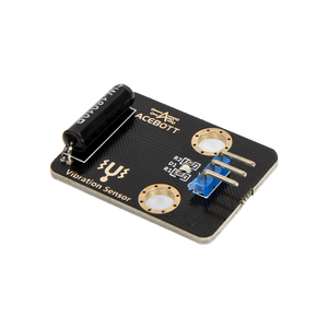 Módulo de sensor de vibración de cerámica piezoeléctrica analógica ACEBOTT para Arduino Uno R3