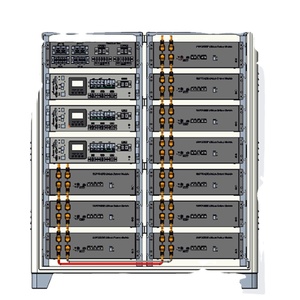 RisunPower Pin Lithium Lưu Trữ Năng Lượng Nhà Ở Tất Cả Trong Một Ngăn Xếp Công Suất Lớn 51,2khw LiFePO4 51.2V 1000AH - Product Image 1