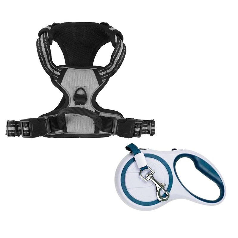Chaleco de Seguridad Automático Gris Extra Fuerte de 5 Metros con Cuerda.