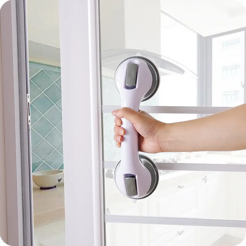 Forte bagno di sicurezza per wc che trasporta maniglie per doccia con ventosa per porta a specchio in vetro