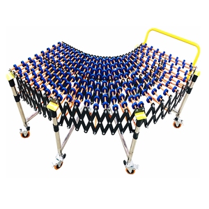Material Handling Equipment Gravity <strong>Load</strong> <strong>Unload</strong> Truck Conveyor Flexible Skate Wheel Telescopic Conveyor Belt <strong>Machine</strong> - Product Image 5