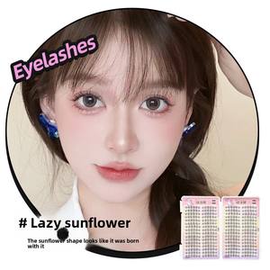 32 satır büyük kapasiteli karışık Fan kirpik 4 stilleri küçük şeytan tembel üçleme ayçiçeği kulesi ucu buğday başak yanlış <span class=keywords><strong>Eyelashes</strong></span> - Product Image 3