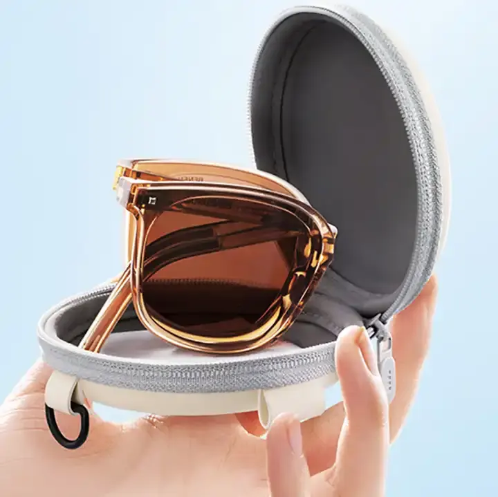 2024 nuevas gafas de sol plegables de moda para mujer Logotipo de diseñador personalizado UV400 gafas de sol plegables para mujer al por mayor