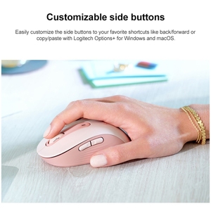 2022 New High Quality M650 Mini Wireless Mouse USB Interface Optical for Notebook Desktop Three-Color Options for Office Use - Product Image 6