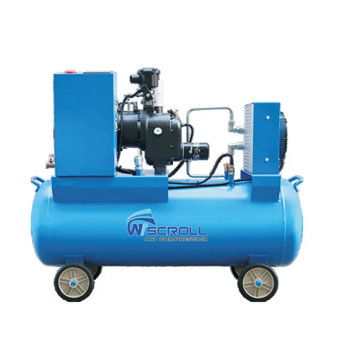 Compressor de rolagem de ar horizontal, 60hz 2.6kw 11kw