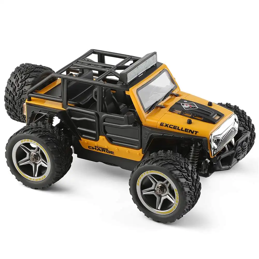 Cheap WLTOYS 22201 RC Car 1/22 Scale 2.4G 2WD RC Car Vehicle Models Control With Light Off Road Remote Control Truck Car Toys