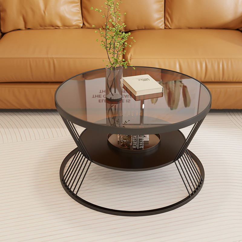 Cadre noir, verre marron
