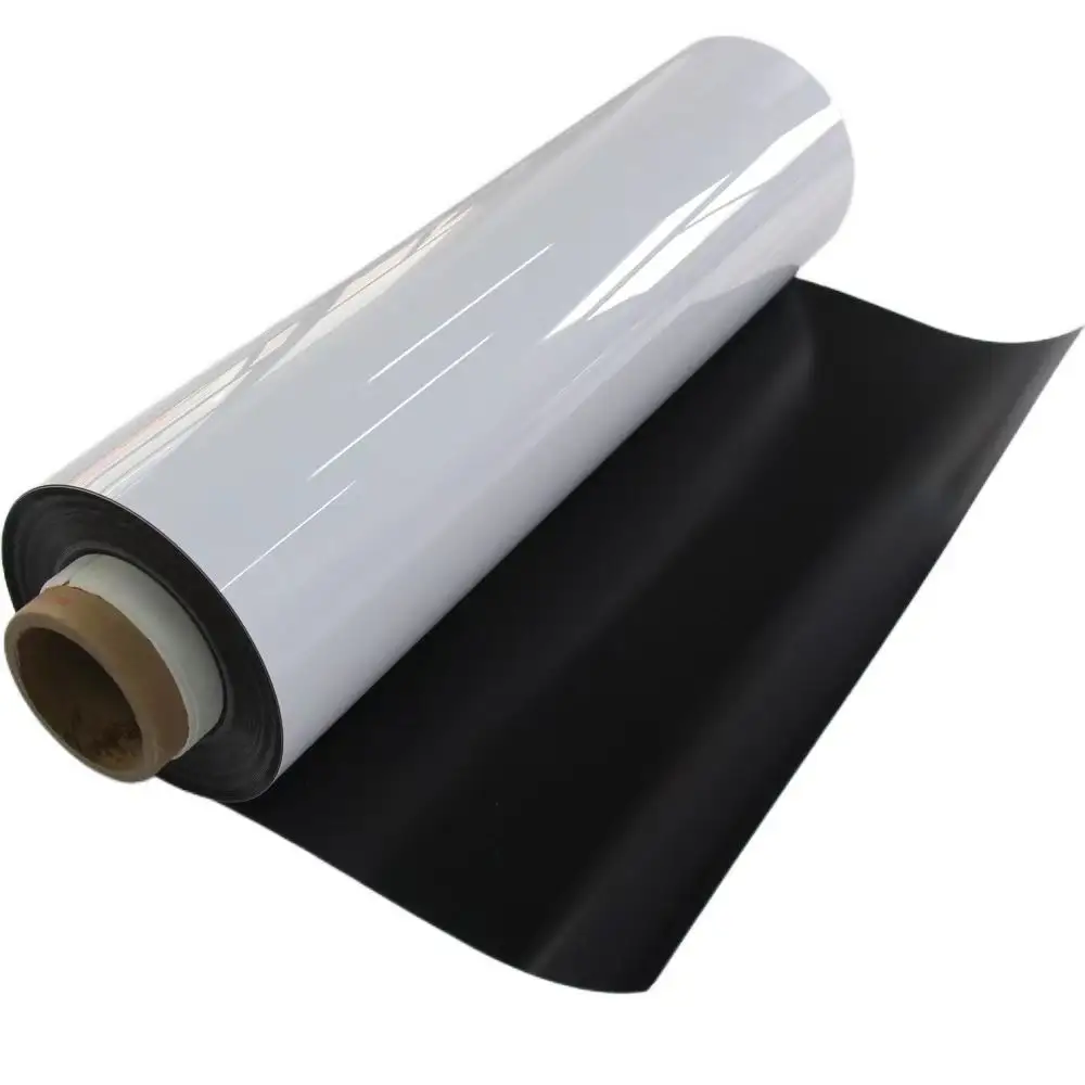 Imanes de nevera promocionales magnéticos de PVC flexibles Materiales de goma suave Forma de rollo de palo imprimible Corte personalizado para uso industrial