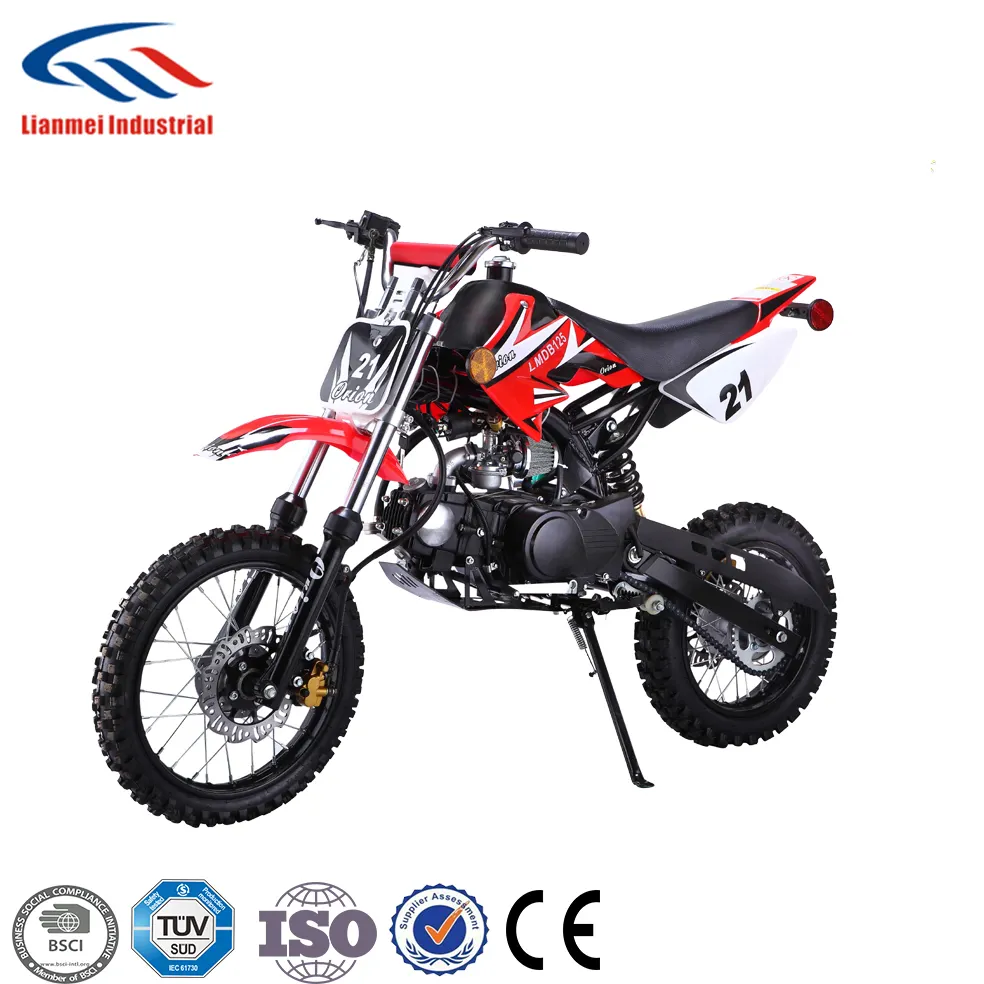 Çin ucuz Off Road 125cc kir bisiklet, çukur bisikletleri CE ve EPA ile satılık