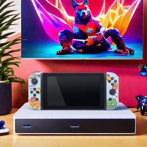 Oursteam özel tasarım kılıf için Nintendo anahtarı ABS plastik koruyucu kabuk için NDS sevinç Con denetleyici oyunu tamir bölüm - Product Image 3